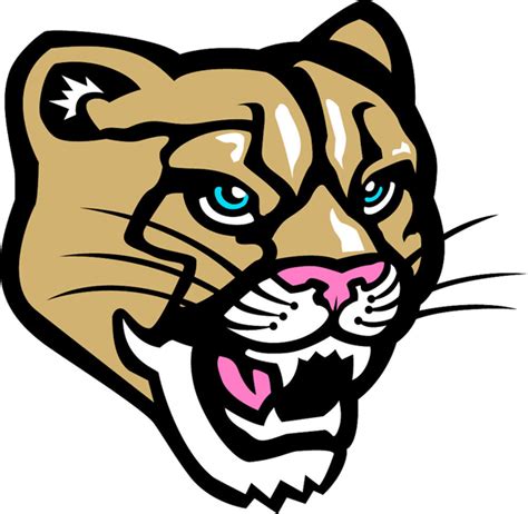Cougar mascot head